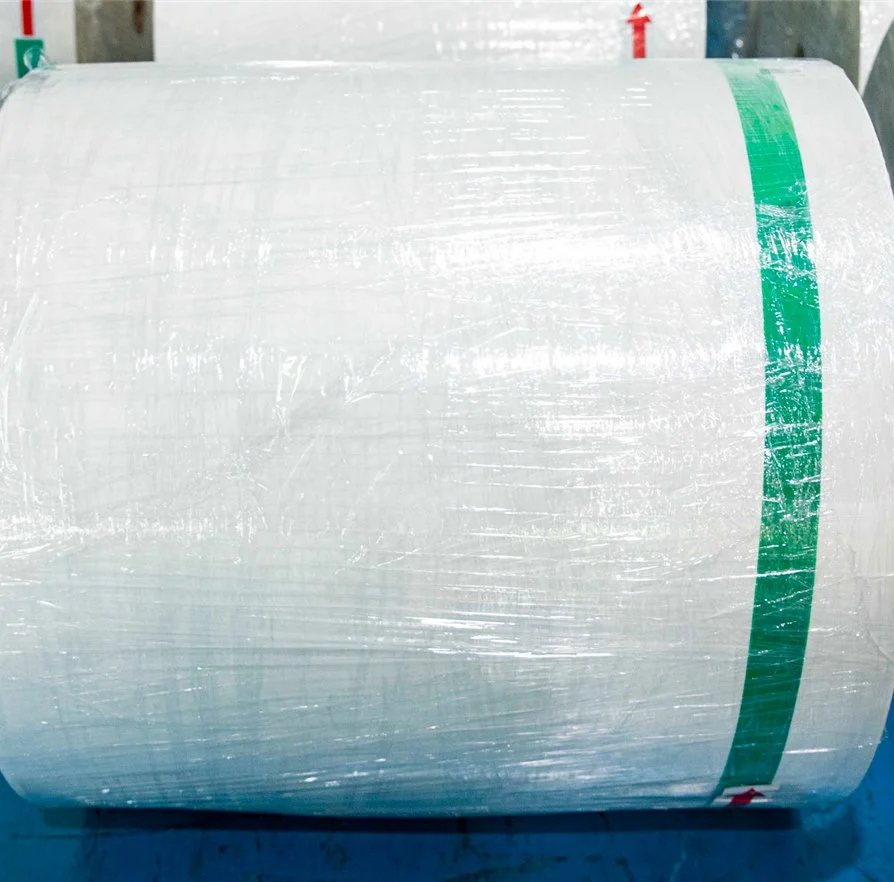 Continuous baking paper rolls for tunnel ovens