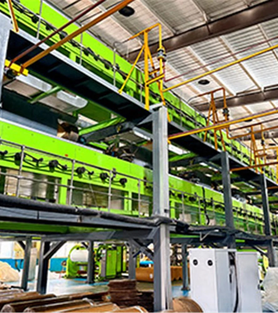 Warehouse logistics labels on storage racks and packaging cartons