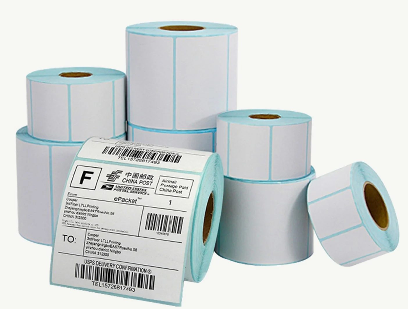Courier delivery package scanning